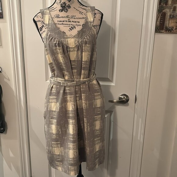 Marc by Marc Jacobs Silk Mini Dress Gray - Picture 5 of 8